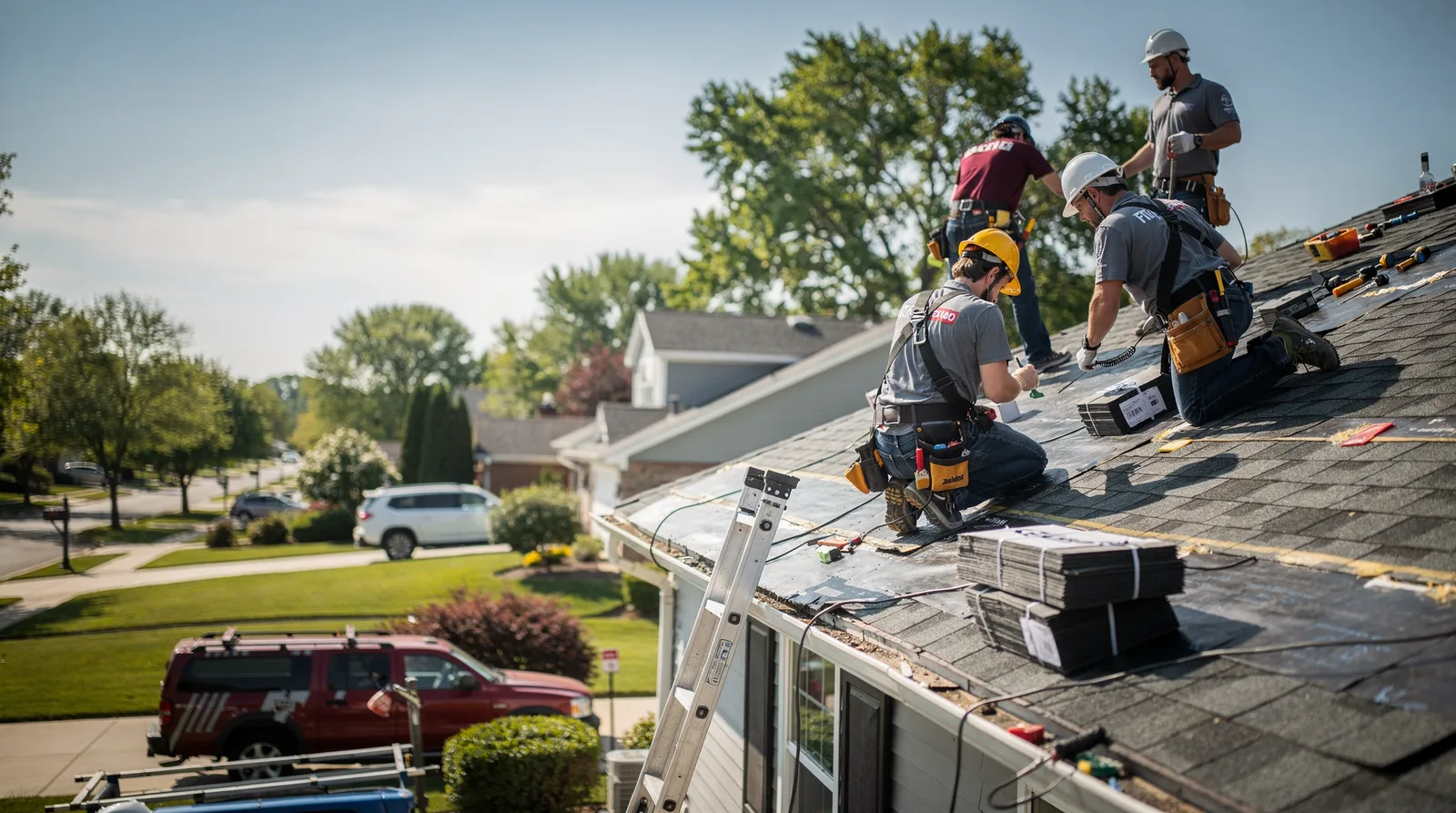 Roof Repair in Brownstown, IL around you